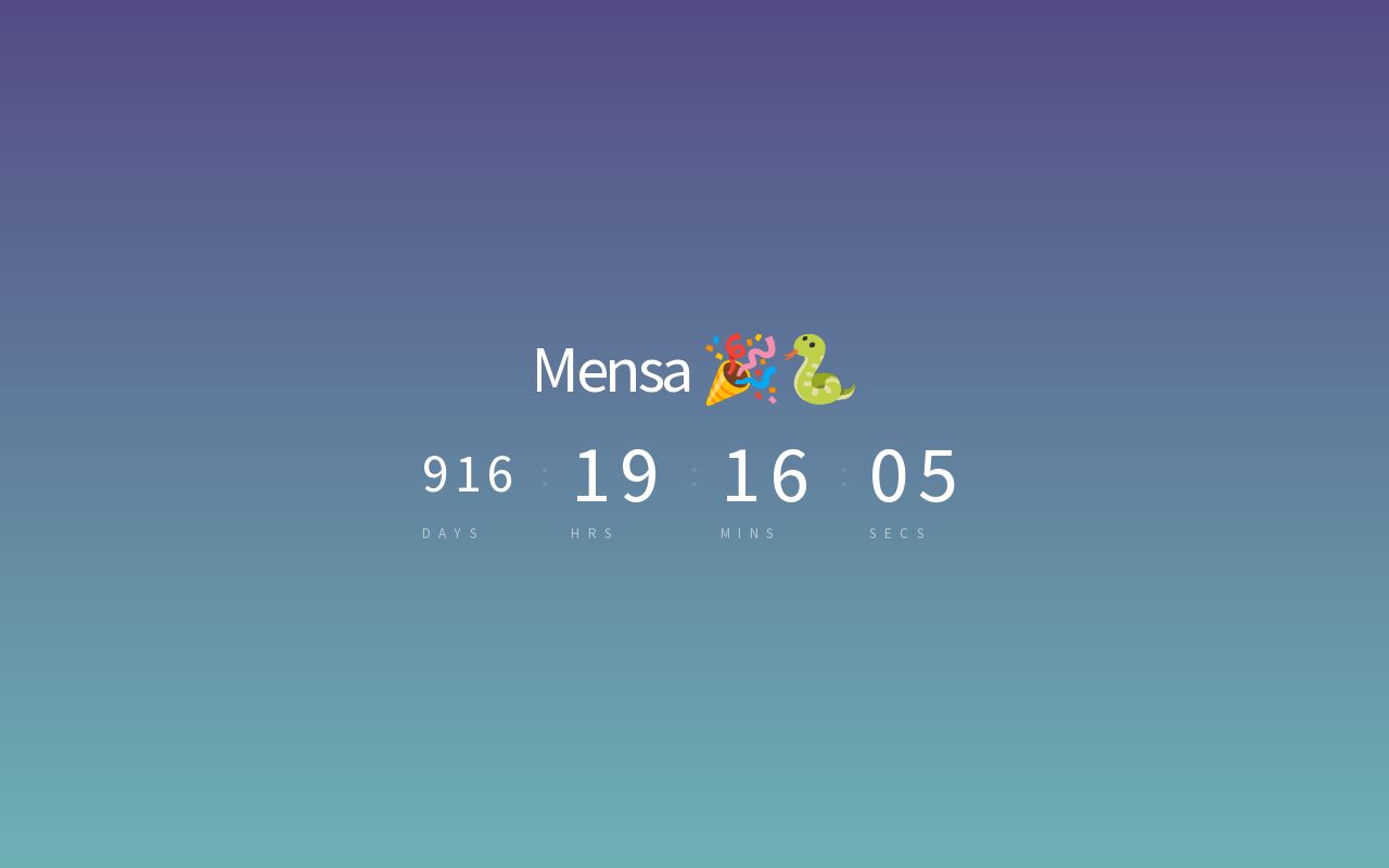 Carrd profile picture for @mensa